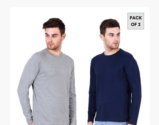 Pack of 2 Full Sleeve T shirt